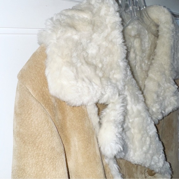 Wilsons Leather Tan and Cream Jacket - Picture 9 of 15